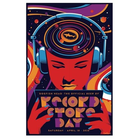 Dogfish Head Brewing - Record Store Day 2020 - 11"x17" Poster