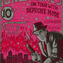 Raveonettes/Depeche Mode - Darren Grealish - Concert Poster - Original