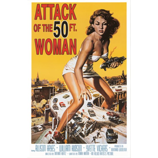 Attack of the 50FT Woman - POSTER