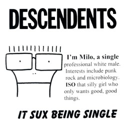Descendents - It Sux Being Single - 7" EP - color vinyl