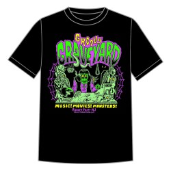 Groovy Graveyard  T-shirt - Style  B 