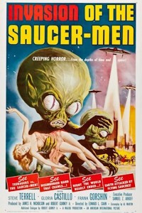 Invasion of the Saucer Men - POSTER