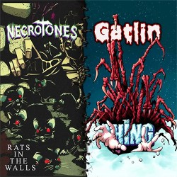 PRE-ORDER NOW!   Necrotones/ Gatlin  color vinyl 7"