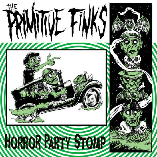 Primitive Finks - Horror Party Stomp EP - 7"