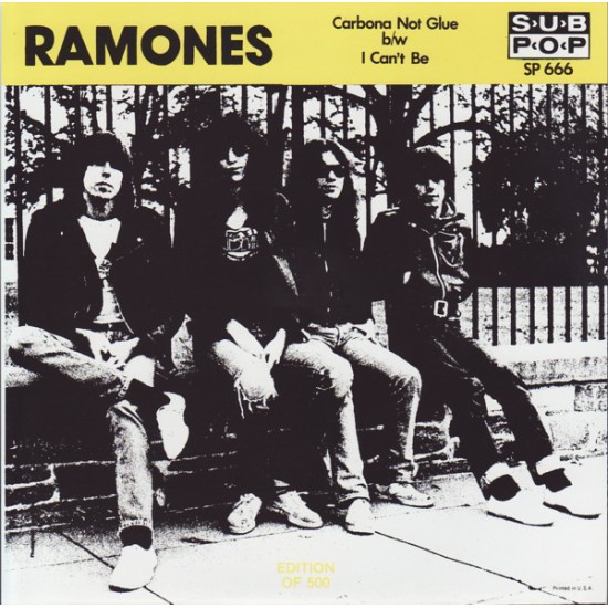 Ramones, The - Carbona Not Glue - 7"