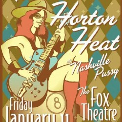 Reverend Horton Heat -  Boulder 2008 - Original Concert Poster