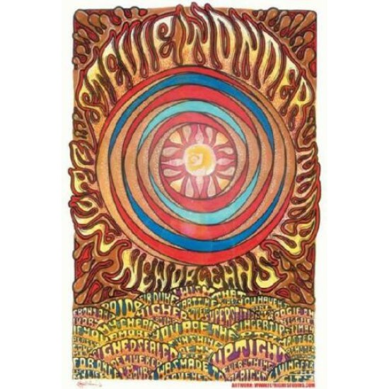 Stevie Wonder - New Orleans - 2008 - Concert Poster Original